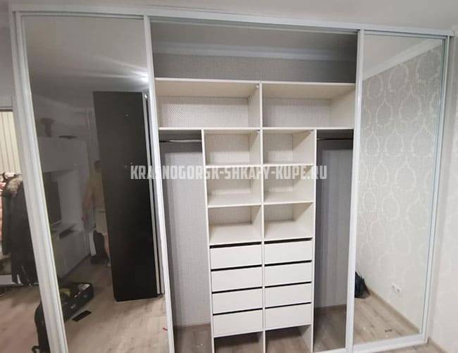 Встроенные шкафы на заказ Красногорск