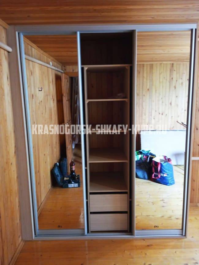 Встроенные шкафы на заказ Красногорск